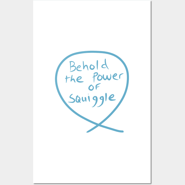 #5 The squiggle collection - It’s squiggle nonsense Wall Art by stephenignacio